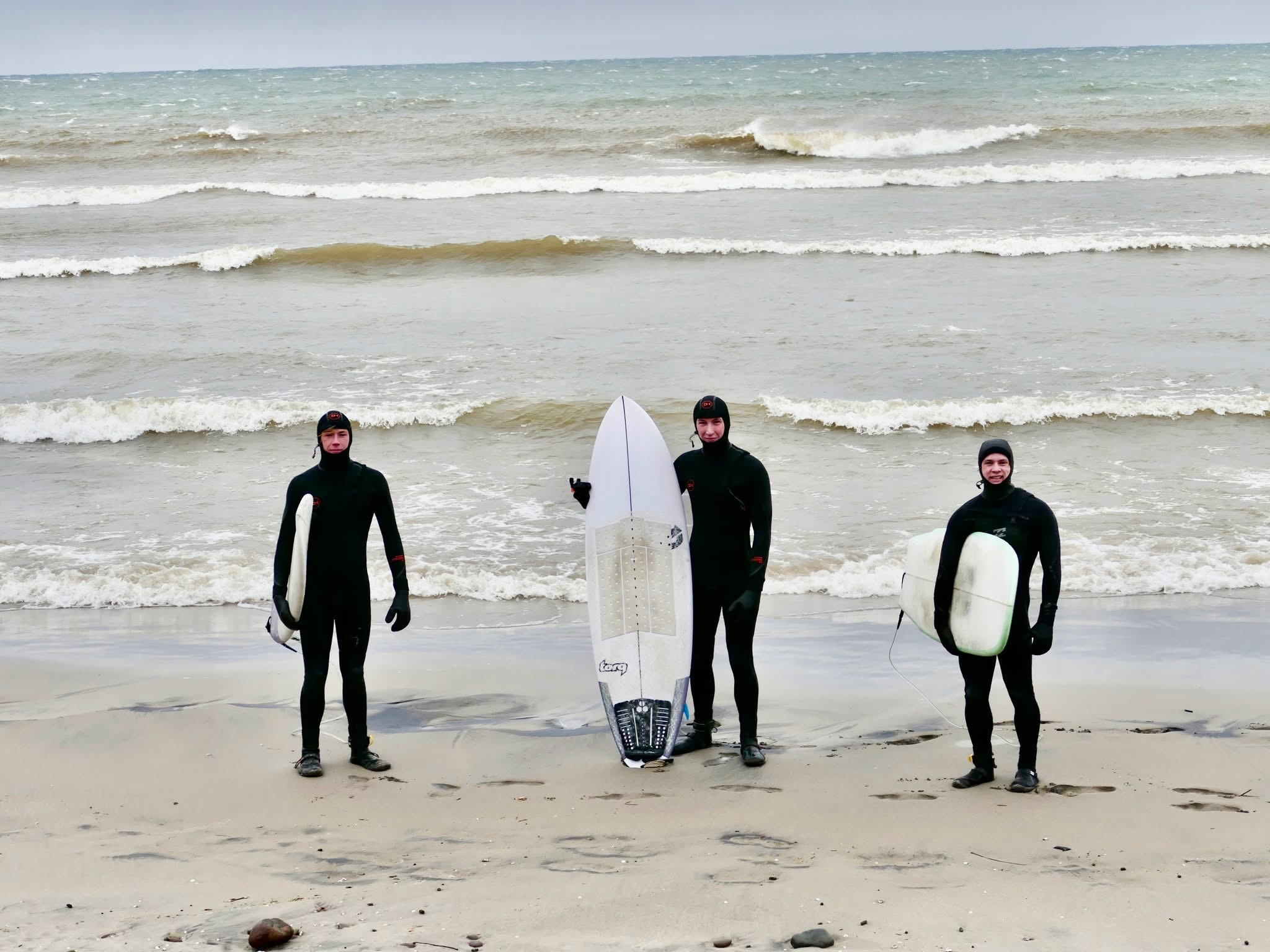 Surfing on Lake Ontario