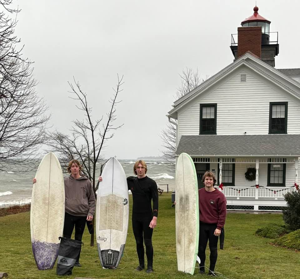 Surfing on Lake Ontario